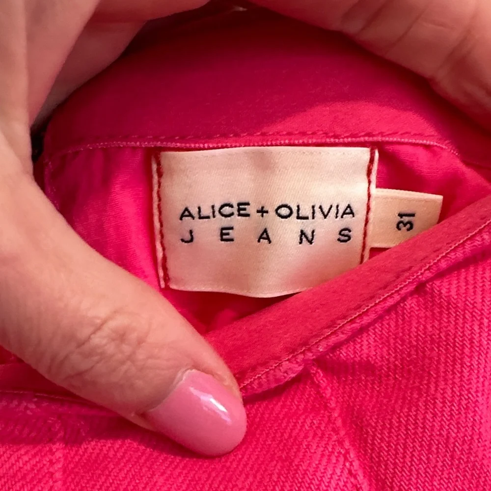 Alice + Olivia Vibrant Pink Mini Skirt - Picture 2 of 2